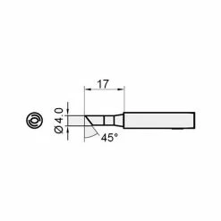 Eclipse 5SI-216N-4C - Replacement Tip for SS206E & SS207E