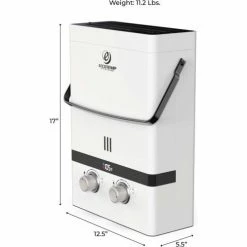 Eccotemp Luxé Outdoor Portable Tankless Water Heater with LED Display, 1.5 GPM 37.5K BTU 17 Eccotemp Luxé Outdoor Portable Tankless Water Heater with LED Display, 1.5 GPM 37.5K BTU -Pumps Sales EL5 4