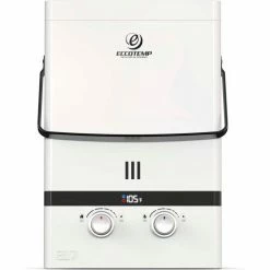 Eccotemp Luxé Outdoor Portable Tankless Water Heater with LED Display, 1.85 GPM 52K BTU