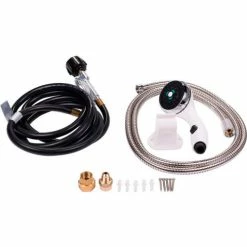 Eccotemp Luxé Outdoor Portable Tankless Water Heater, EccoFlo Diaphragm, Strainer,1.85 GPM, 12V Pump -Pumps Sales EL7 PS 11