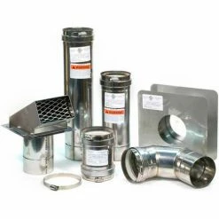 Eccotemp 4" Horizontal Vent Kit, Stainless Steel