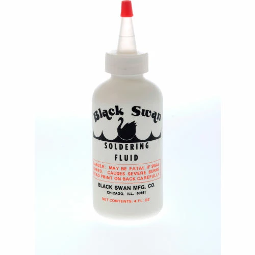 Black Swan Liquid Flux, 4 fl. oz. - Pkg Qty 24 3 Black Swan Liquid Flux, 4 fl. oz. - Pkg Qty 24