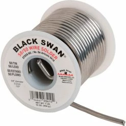 Black Swan 50/50 Solder, 1 lb. - Pkg Qty 6
