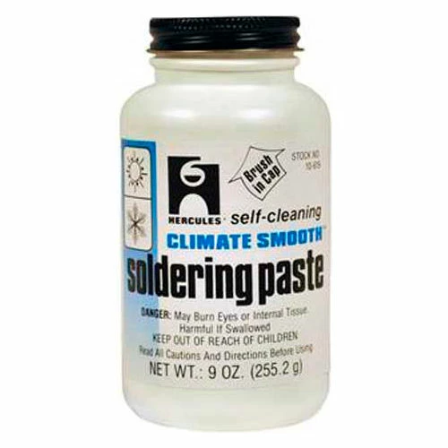 Hercules 10621 Climate Smooth Soldering Paste 1 lb - Pkg Qty 24 3 Hercules 10621 Climate Smooth Soldering Paste 1 lb - Pkg Qty 24