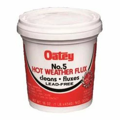 Oatey 30062 No. 5 Paste Flux - Hot Weather 16 oz. - Pkg Qty 12