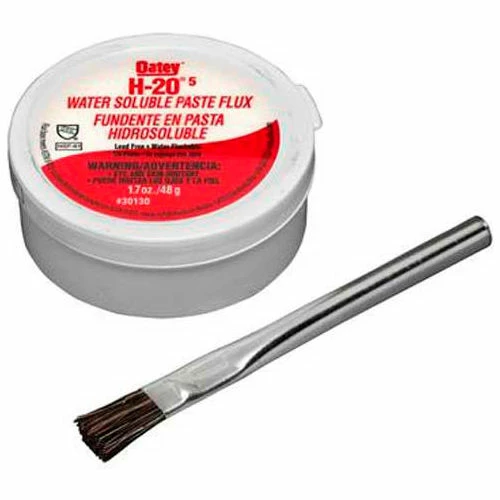 Oatey 30133 H-205 Water Soluble Paste Flux 16 oz. - Pkg Qty 12 3 Oatey 30133 H-205 Water Soluble Paste Flux 16 oz. - Pkg Qty 12