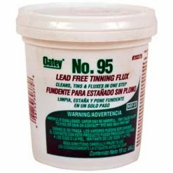 Oatey 30375 No. 95 Tinning Flux - Lead Free 16 oz. - Pkg Qty 12