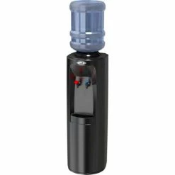 Oasis Atlantis 1-Piece Hot Tank Water Dispenser, Hot N' Cold, Black - BPO1SHS