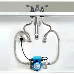 AquaMotion Under Sink Recirculation System for Large Tank or Tankless Water Heating without Timer