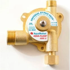 AquaMotion Aqua-Flash® Universal Bypass Valve Kit, Bronze