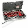 RIDGID® Model No. 00-R Exposed Ratchet Threader Set, NPT, 1/8"-1" Capacity