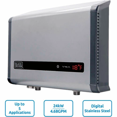 Black+Decker 24 kW 4.68 GPM Electric Tankless Water Heater 11 Black+Decker 24 kW 4.68 GPM Electric Tankless Water Heater - Image 9